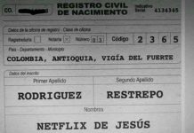 ¡BAUTIZAN A NIÑO CON EL NOMBRE DE 'NETFLIX' DE JESÚS!